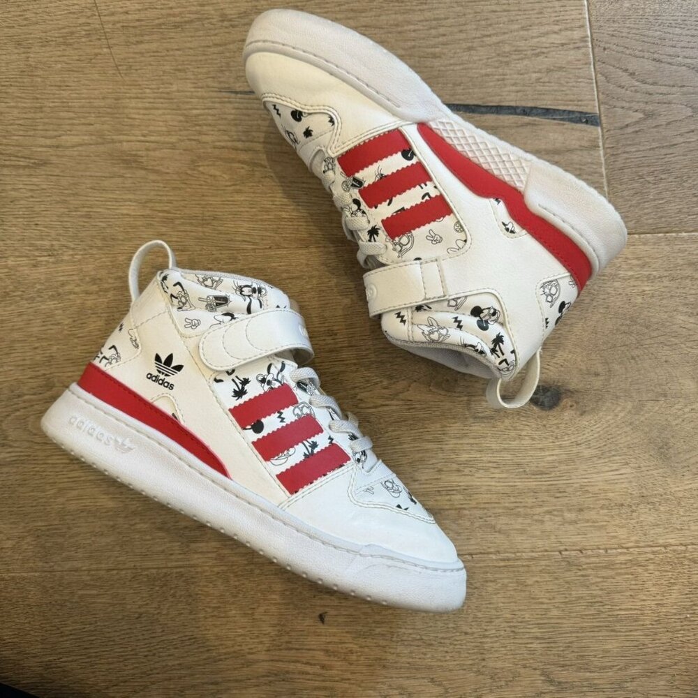 Adidas Mickey Disney High Top Sneakers